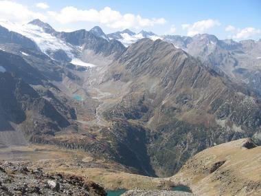 Stubaital v Rakousku, okolí Neustiftu