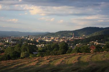 Schönberg - začátek závodu Gleins-Kriterium