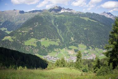 Rakouské městečko Neustift a údolí Stubaital