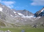 Část turistické trasy Stubaier Höhenweg